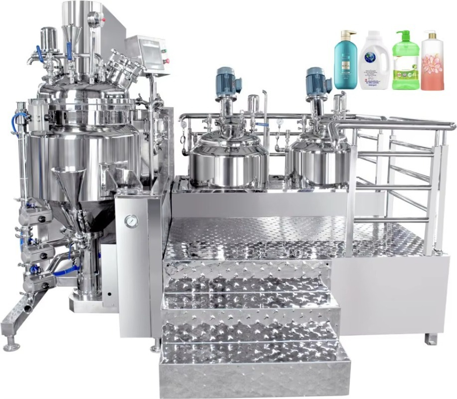 Making Soap And Detergent - Mesin Homogenizer Mixer untuk Pembuatan Sampo,
