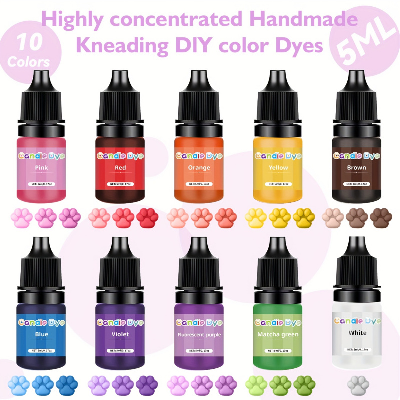 Soap Making Game - Cat Licin, 5 Ml/botol, 10 Tersedia