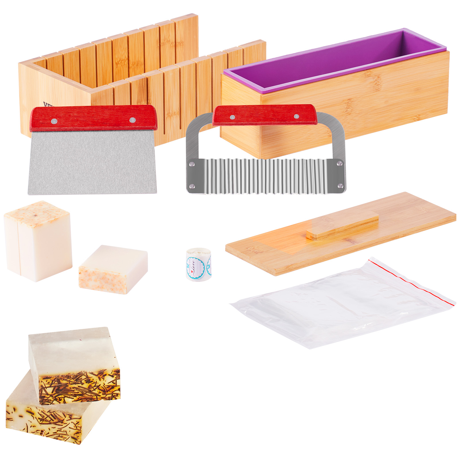 Soap Making Items - Kit Pembuatan Sabun VEVOR, Kotak Pemotong