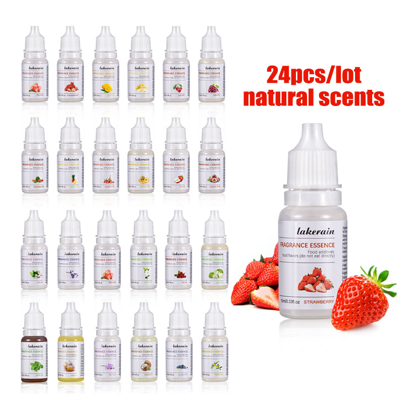 Soap Making Using Soap Base - 24 Buah Minyak Penyedap Aroma Alami
