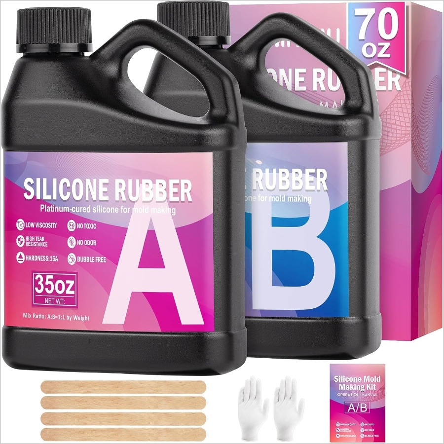 Soap Making Items - Kit Pembuatan Cetakan Silikon, 38.8oz 15A