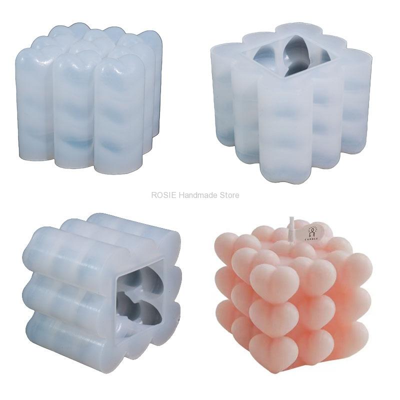 Cetakan lilin silikon cinta ce - Soap Making Items ulasan dan harga