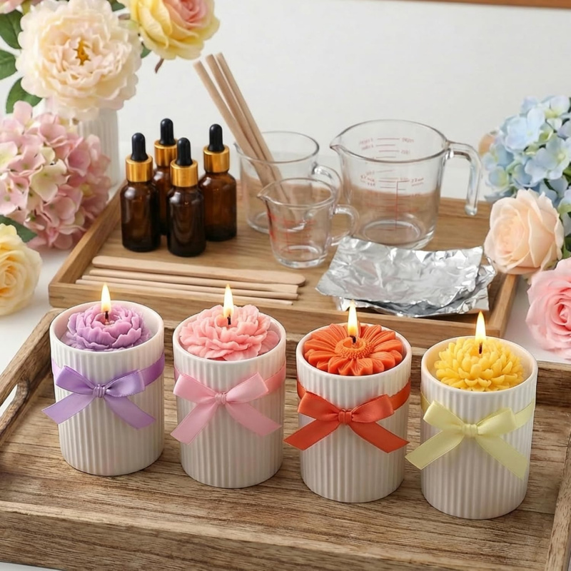 Set Cetakan Silikon Bunga 3D 6 - Soap Making Kit Amazon ulasan dan harga