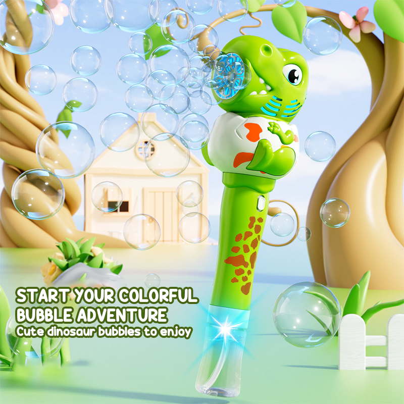 Pistol Gelembung Listrik Dinos - Soap Making Game ulasan dan harga