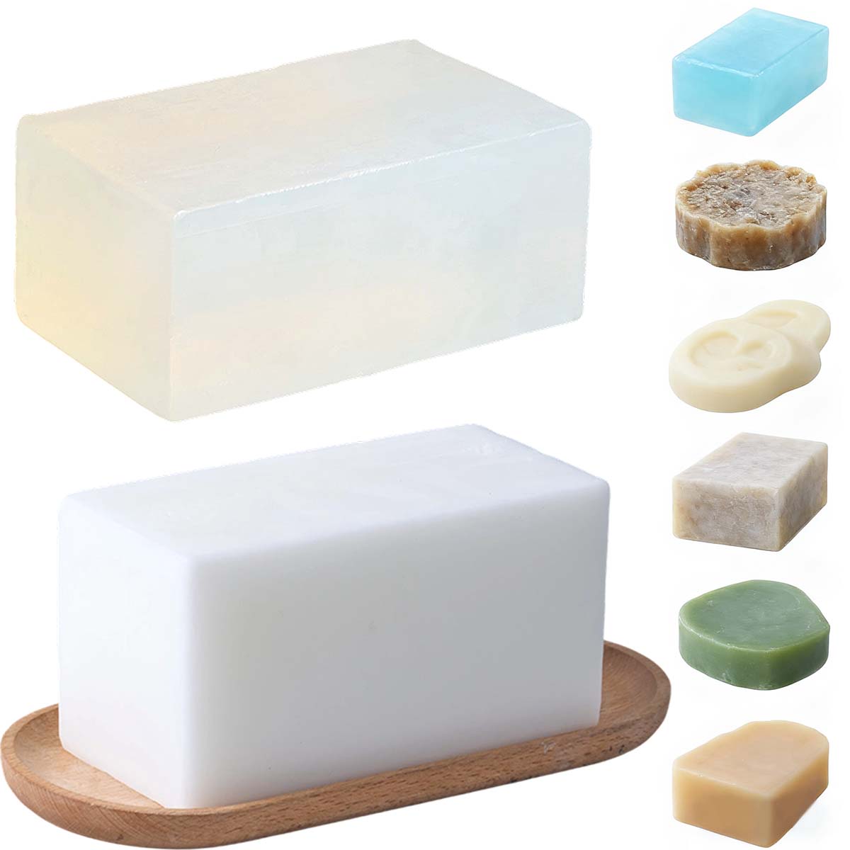 1000g Basis Sabun Gliserin DIY - Soap Making Supplies Wholesale ulasan dan harga
