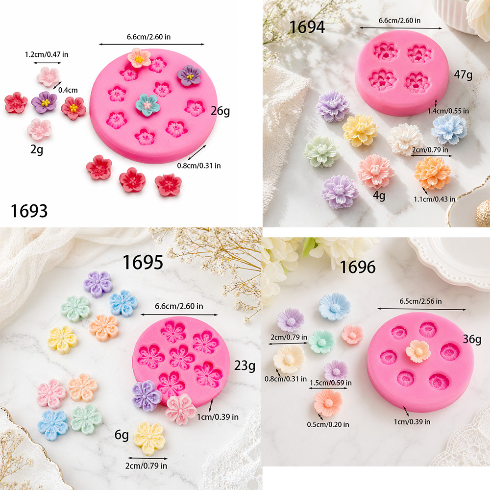 Cetakan Lilin Silikon Bunga Gr - Soap Making Supplies Wholesale ulasan dan harga
