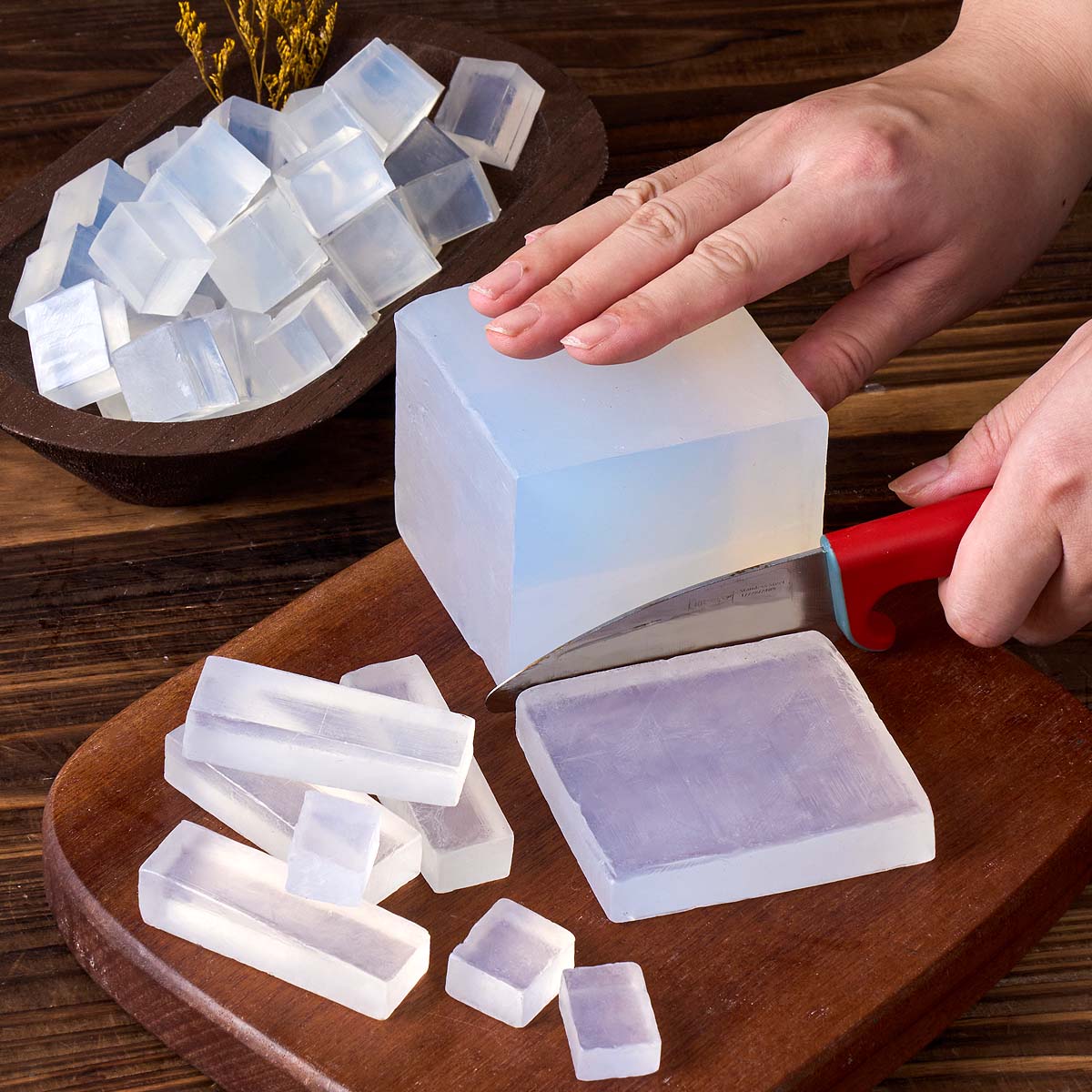 1000g Basis Sabun Gliserin DIY - Soap Making Supplies Wholesale ulasan dan harga