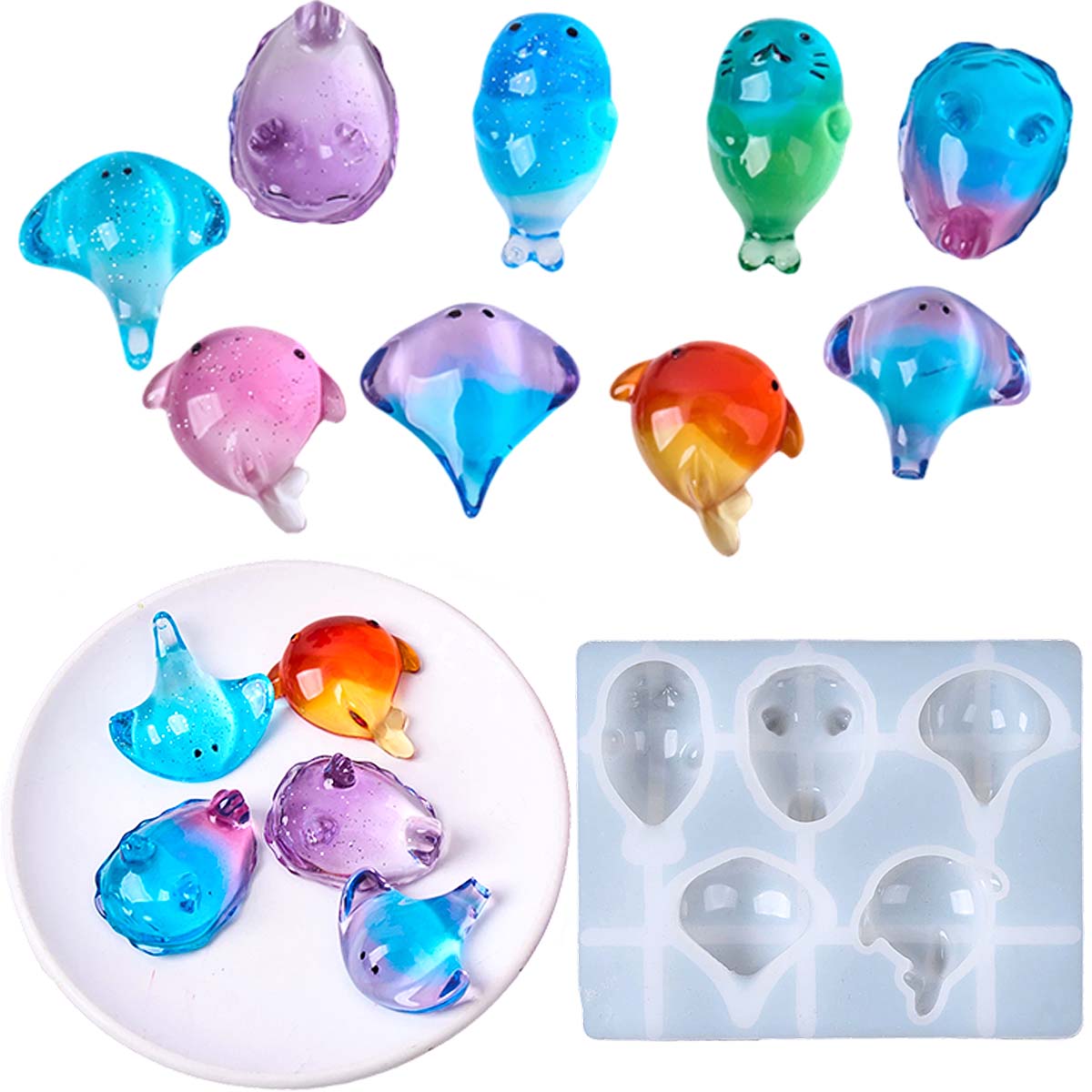 Cetakan Silikon Ikan Pari Kawa - Soap Making Items ulasan dan harga