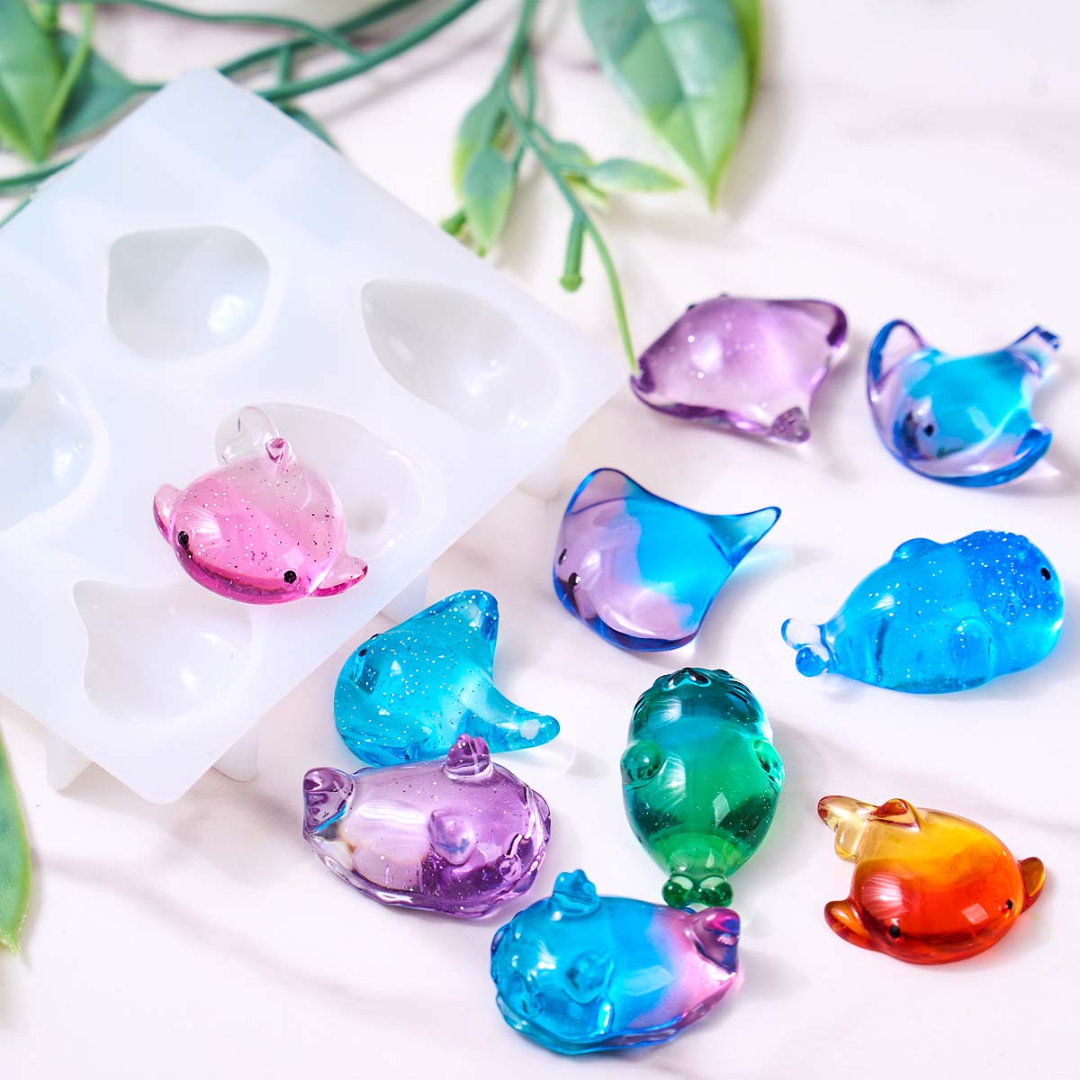 Cetakan Silikon Ikan Pari Kawa - Soap Making Items ulasan dan harga