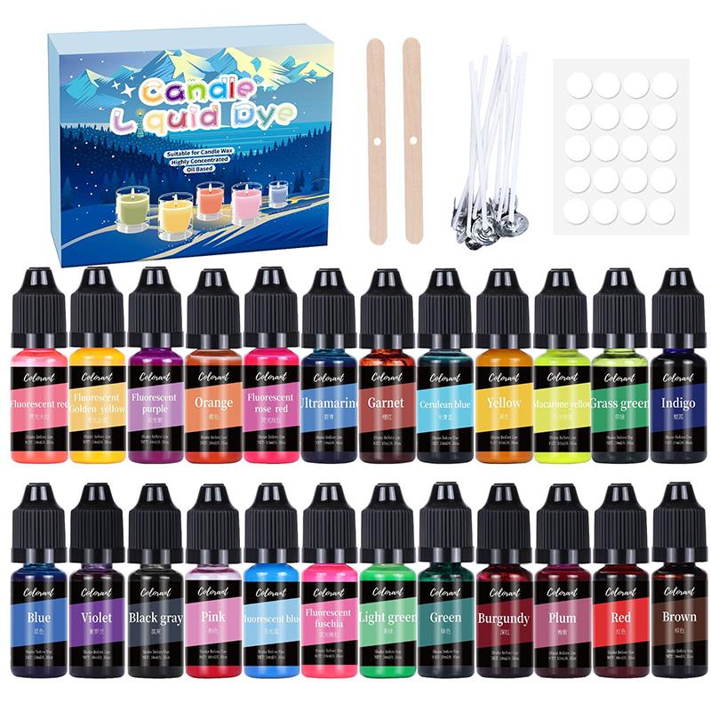 Set pigmen pewarna lilin 20/24 - Soap Making Kit Amazon ulasan dan harga