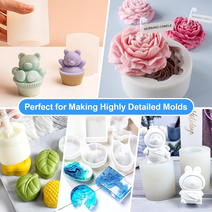 Kit Pembuatan Cetakan Silikon, - Soap Making Items ulasan dan harga